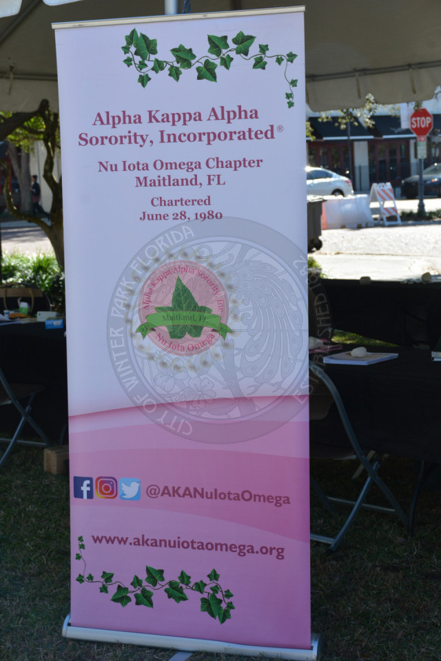 Alpha Kappa Alpha Sorority banner