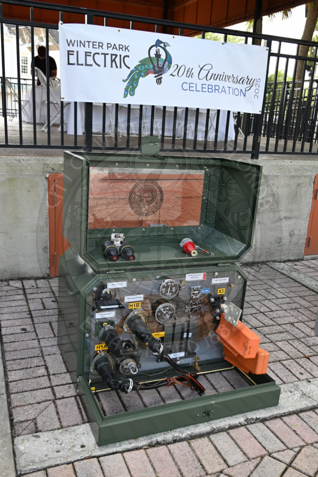 Winter Park Electric Utility Department machinery.