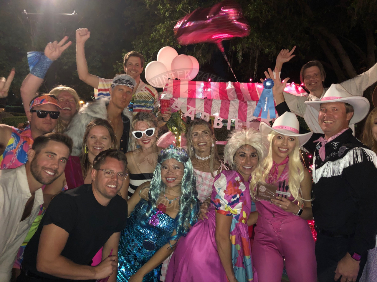 Best-TVMovie Theme Table Winner - Barbie Theme