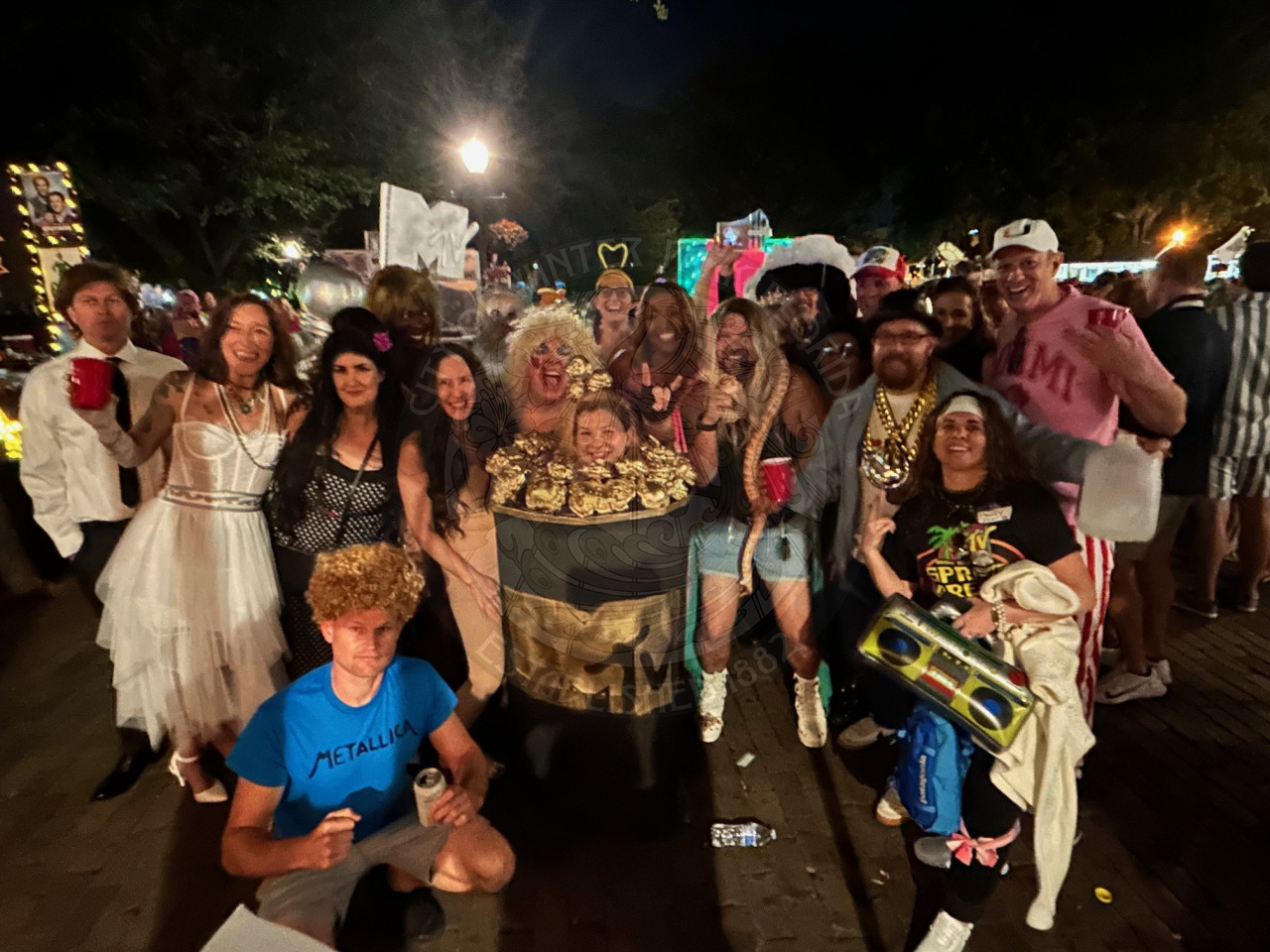Most Colorful Table Winner - MTV Theme