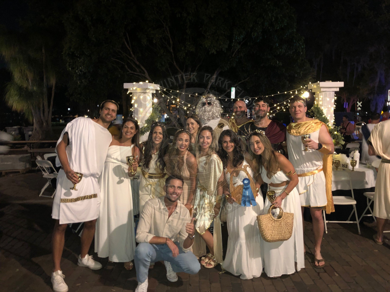 Most Elegant Table Winner - Greece Theme