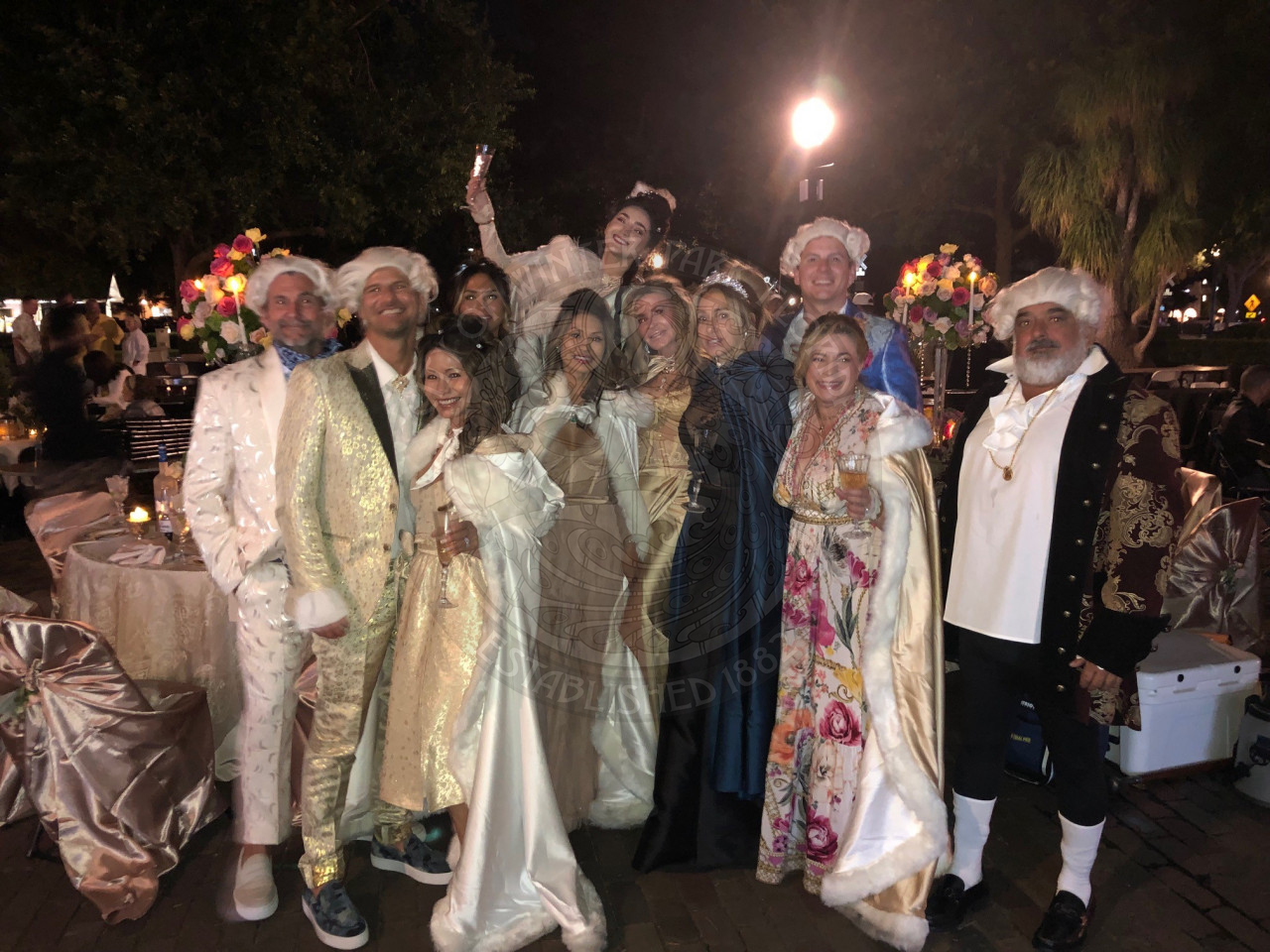 Most Original Table Winner - Modern Day Versailles Theme