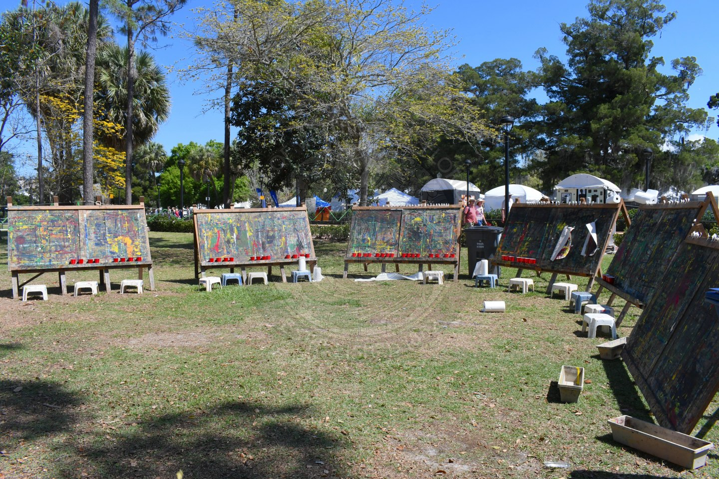 Big art easels for kids to paint on