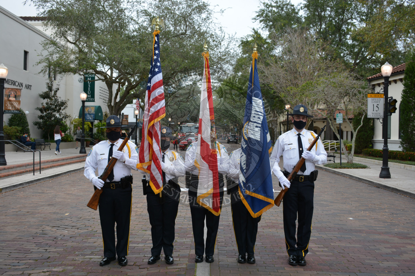 Winter Park police department honor guard