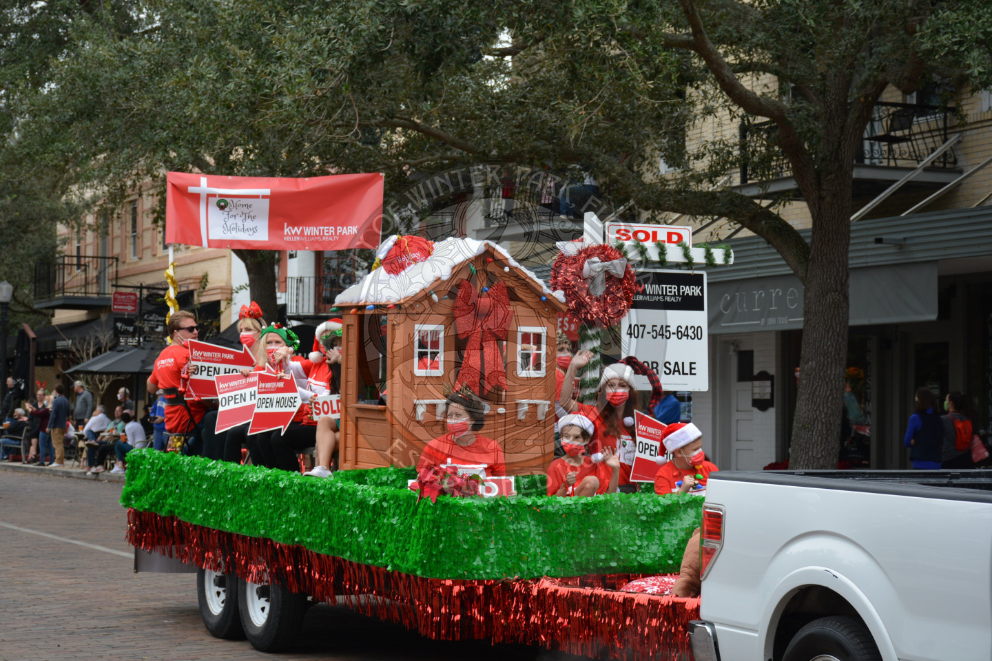 Keller Williams parade float