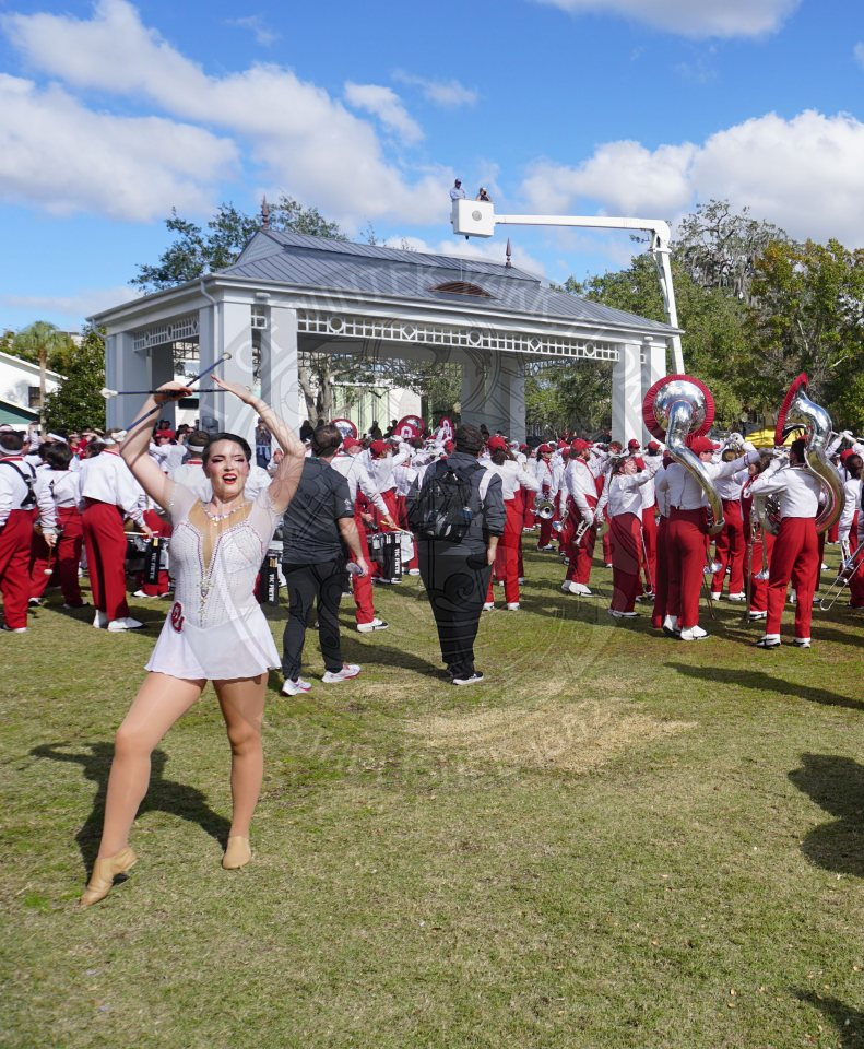 OU feature twirler