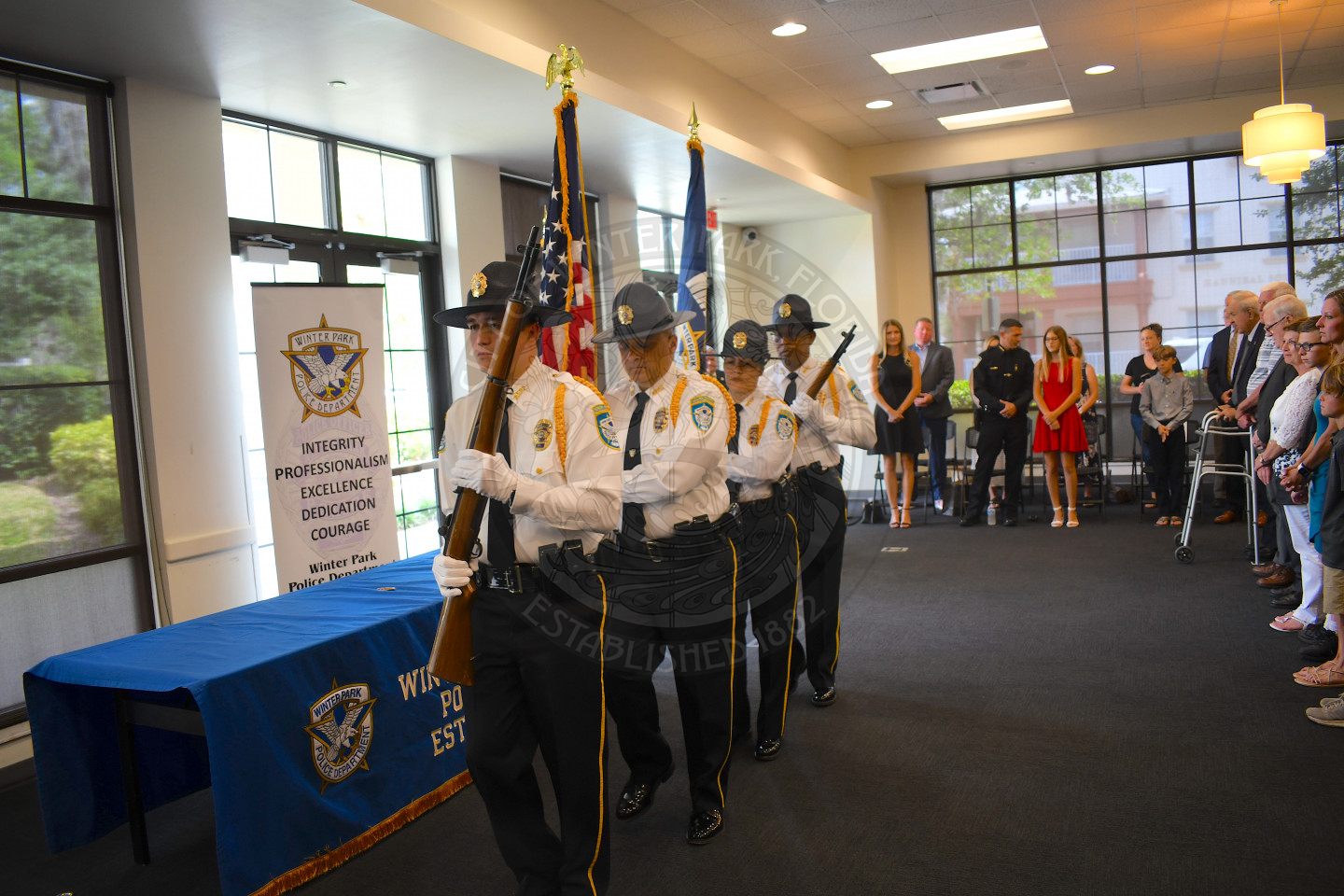 Presentation of colors