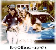 K-9 Officer 1970’s