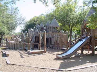 wooden playground park near me