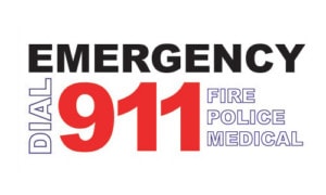 Emergency Dial 911 (Fire, Police, Medical)
