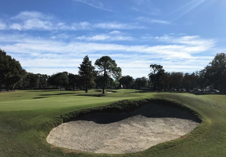Winter Park Golf Course bunker