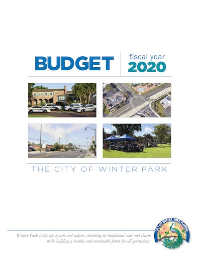 2019-2020 Annual Budget Cover