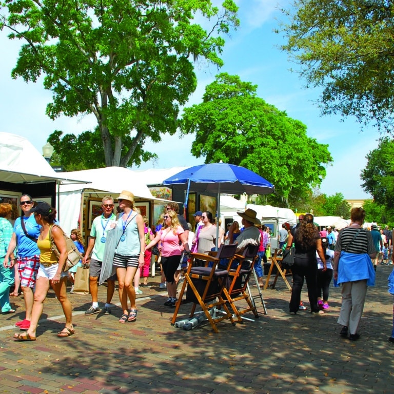 Winter Park Sidewalk Art Festival