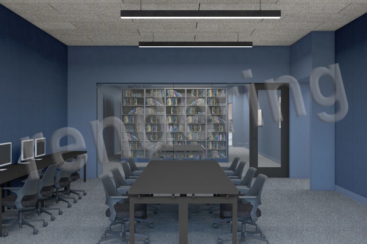 Winter Park Library History Conservation Room rendering