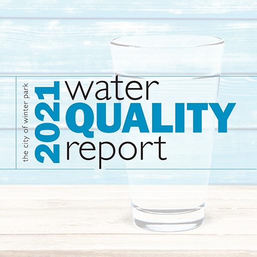 2021 water quality report cover