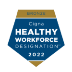 Cigna Healthy Workforce Designation Bronze Seal