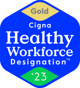 Cigna Healthy Workforce Designation Gold Seal