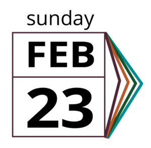 Sunday February 23 date