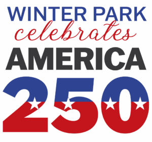 Winter Park celebrates America 250 logo