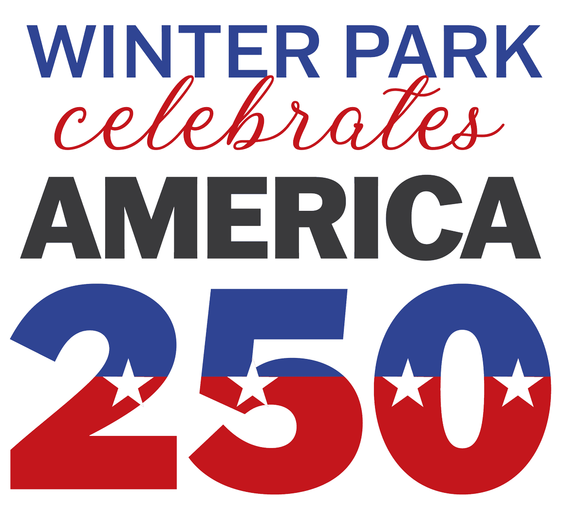 Winter Park celebrates America 250 logo