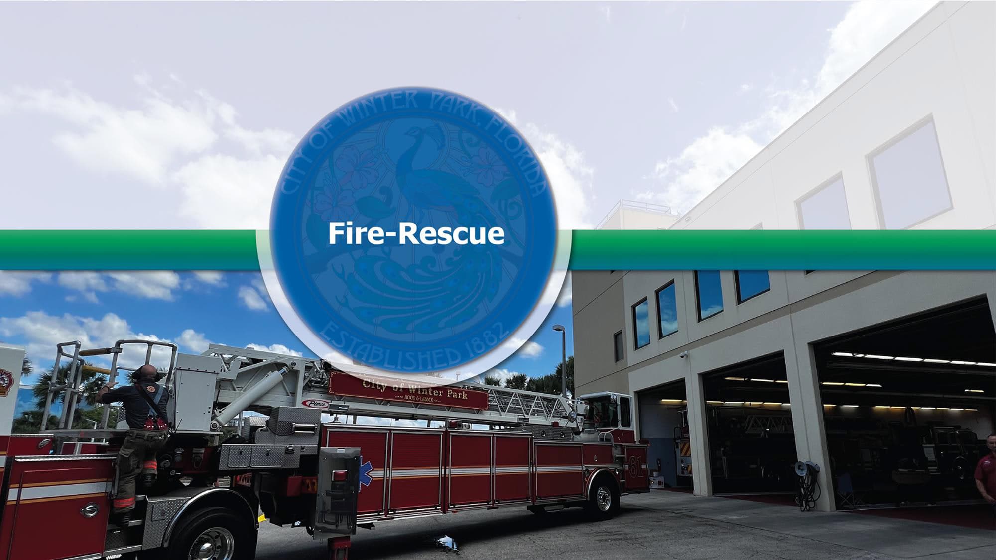 Fire-Rescue Budget Presentation title page