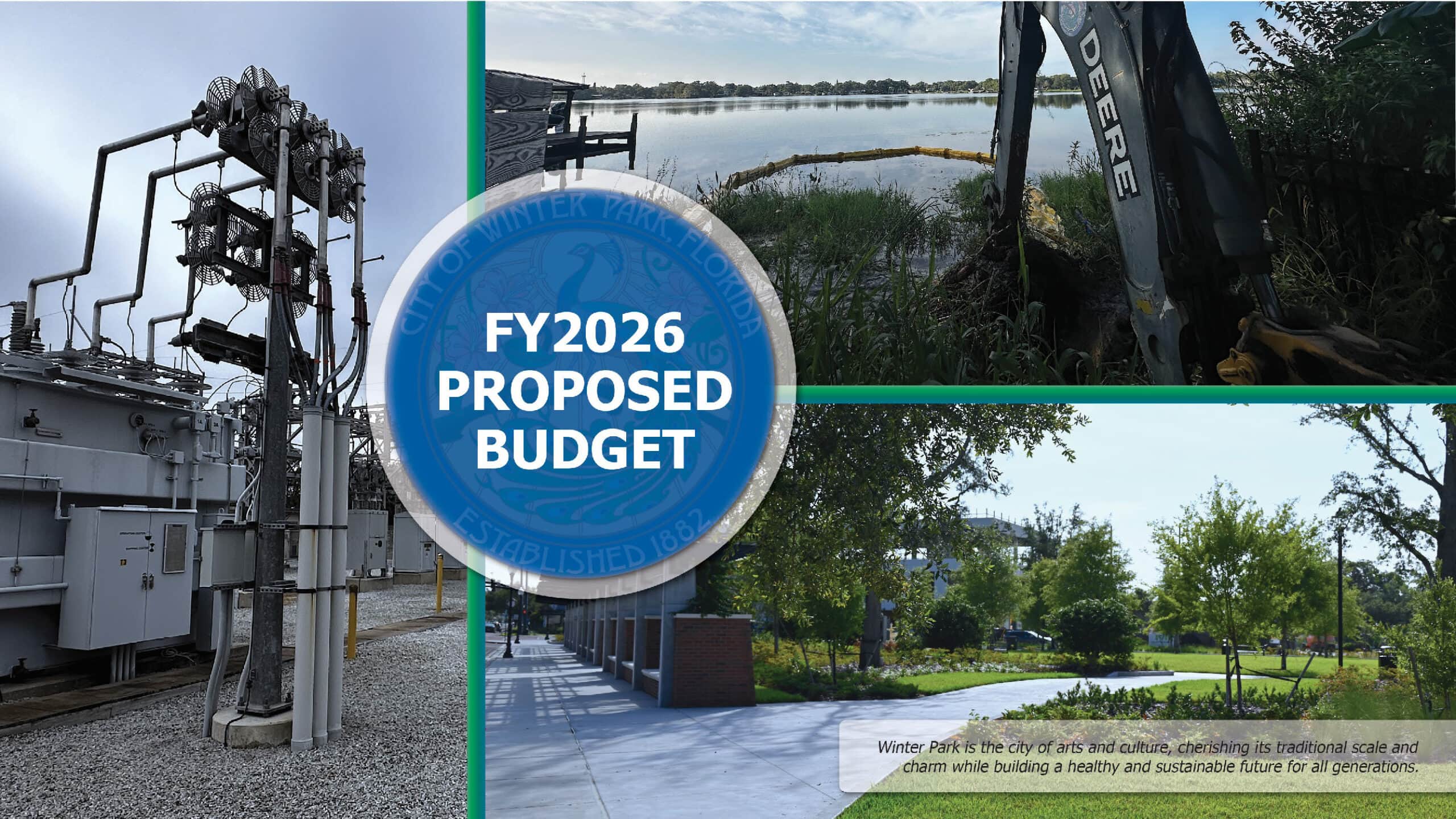 FY2026 Proposed Budget Presentation title page