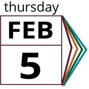 Thursday, February 20 logo