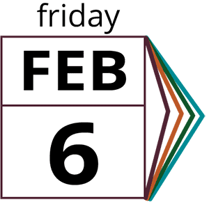 Friday, February 6 logo