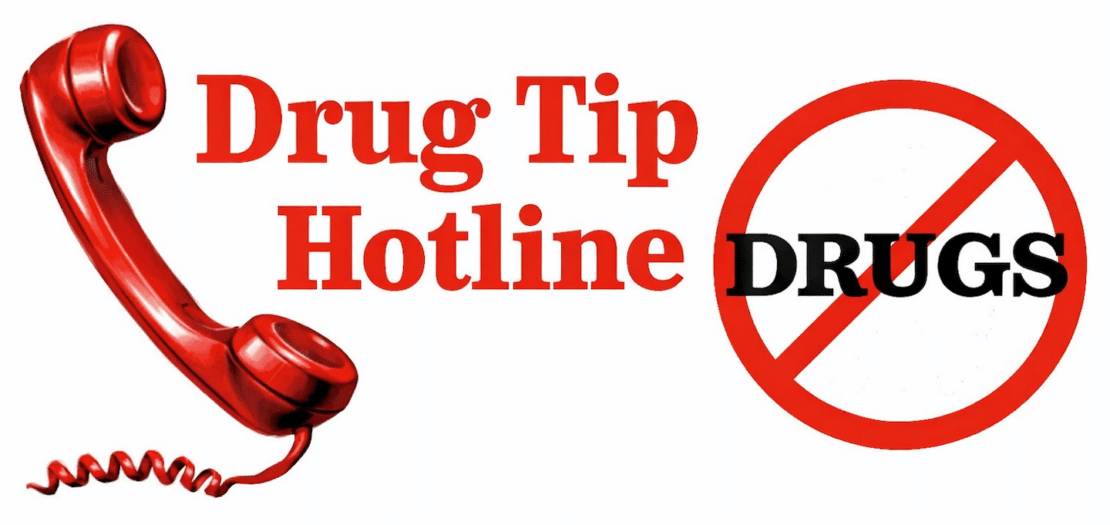 Drug Tip Hotline 407-599-3286